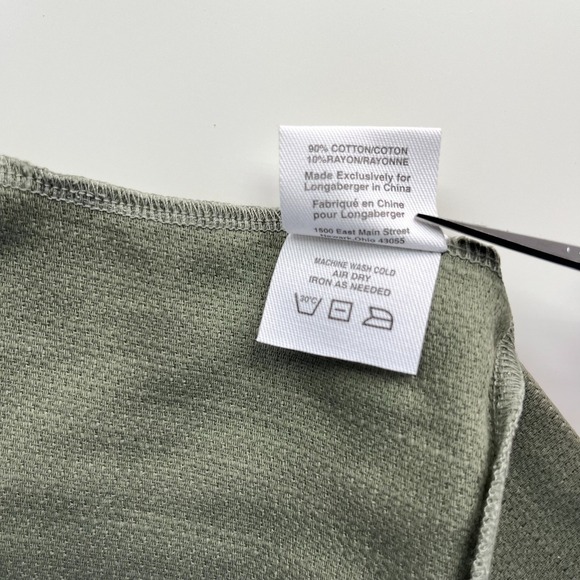 NIP Longaberger 2004 Hostess Halloween Basket Sage Fabric Liner - Picture 4 of 9